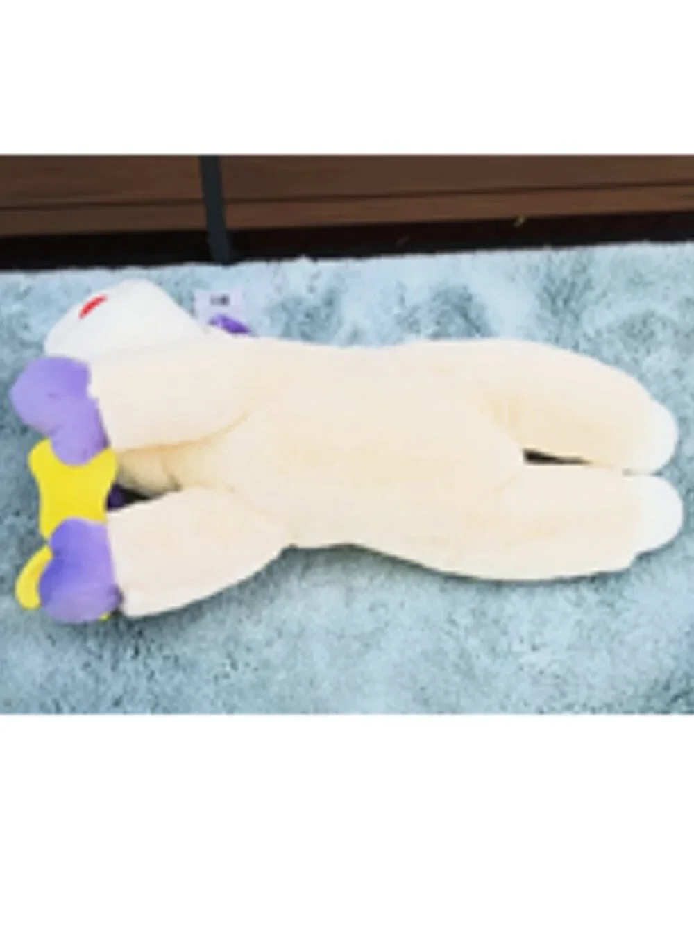 NWT ~ Multipet's Giant Spring Plush Lamb Chop Dog Toy w/ Yellow Peep Bunny